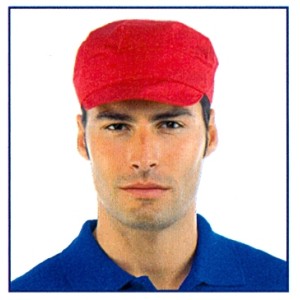 CAPPELLINO C/VISIERA ROSSO  - 2972003 | Novalberghiera
