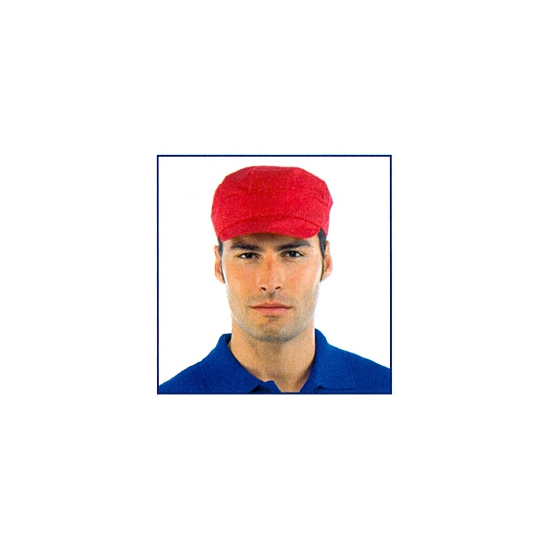 CAPPELLINO C/VISIERA ROSSO  - 2972003 | Novalberghiera