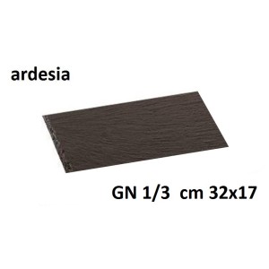 PIATTO ARDESIA GN 1/3 cm 32x17  - 3007013 | Novalberghiera
