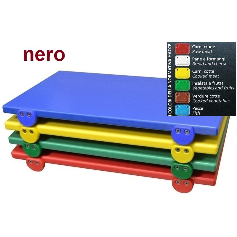 TAGLIERE C/F 50x30x2 nero  - 3021056 | Novalberghiera