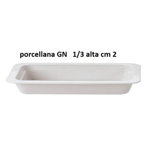 VASCA PORC. GN 1/3 cm 32x17x2,5h  - 3030113 | Novalberghiera