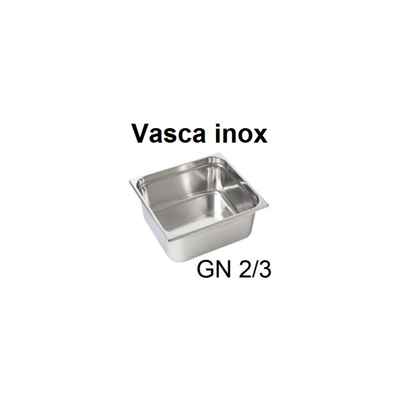 VASCA GN INOX 2/3  - 3082999 | Novalberghiera