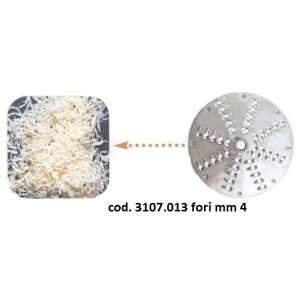 DISCO SFILACCIARE ACCIAIO mm 4  - 3107013 | Novalberghiera