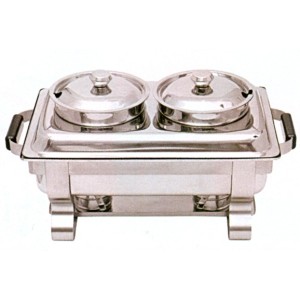CHAFING DISH 2 ZUPP.  - 3180022 | Novalberghiera