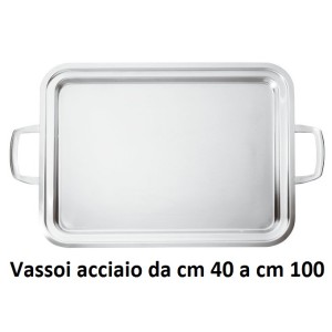 VASSOIO INOX  CON MANICI  - 3233999 | Novalberghiera