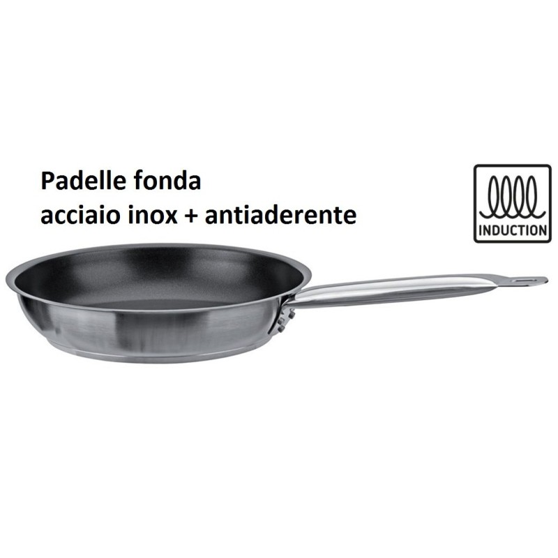 PADELLA INOX+ANTIADERENTE  - 3548999 | Novalberghiera