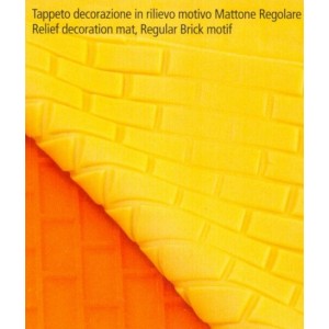 TAPPETO 60x40 EFF.MATTONE  - 3619262 | Novalberghiera
