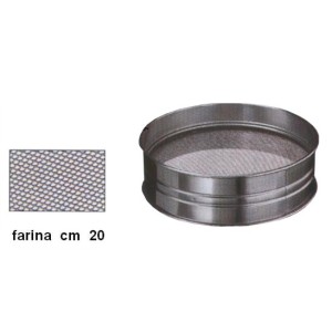 SETACCIO INOX FARINA cm20  - 3626020 | Novalberghiera