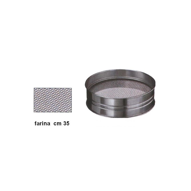 SETACCIO INOX FARINA cm35  - 3626040 | Novalberghiera