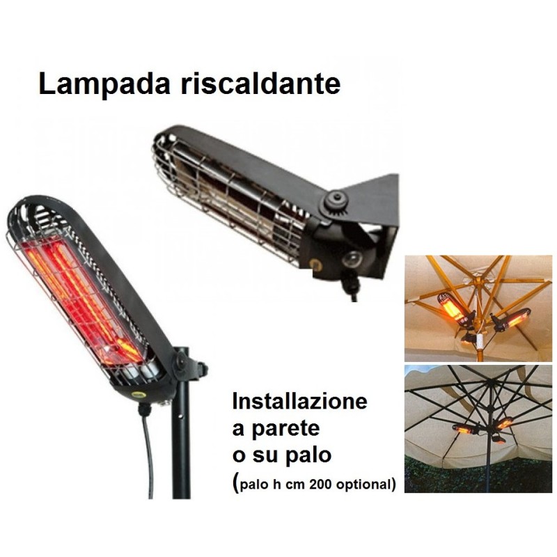 LAMP.LUCCIOLA 800 W C/SUPP.  - 3655005 | Novalberghiera