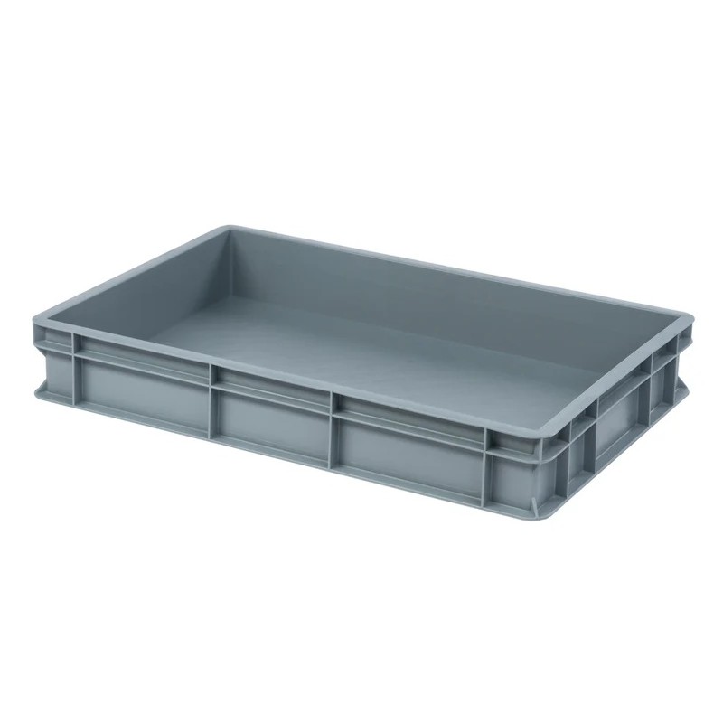 CASSA TRASPORTO GRIGIA 60x40x10h  - 3699110 | Novalberghiera