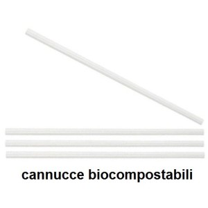 500 CANNUCCE PLA BIO 7x15 bi  - 3915014 | Novalberghiera