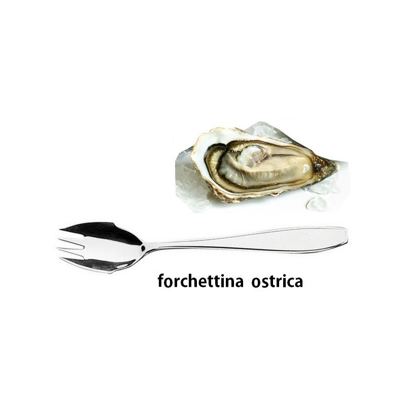 FORCHETTA OSTRICA INOX Pza  - 4055001 | Novalberghiera