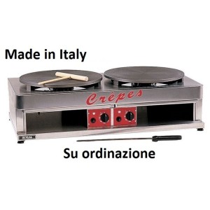 PIASTRA CREPES GAS DOPPIA