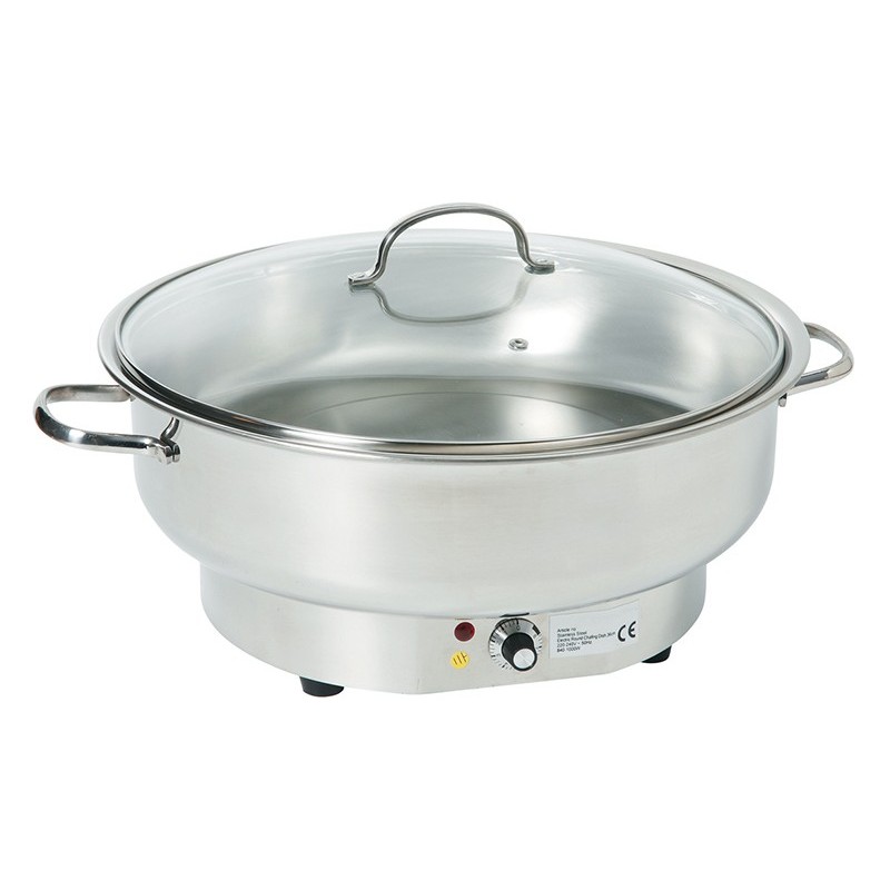 ***CHAFING DISH INOX Øcm 40 elett.  - 4332020 | Novalberghiera