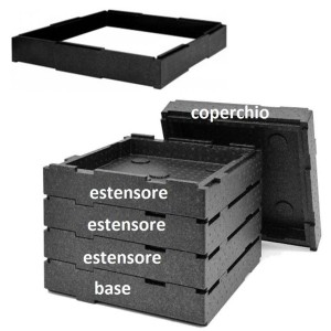 ESTENSORE ISOTERMICO 57x57x9h  - 4334000 | Novalberghiera