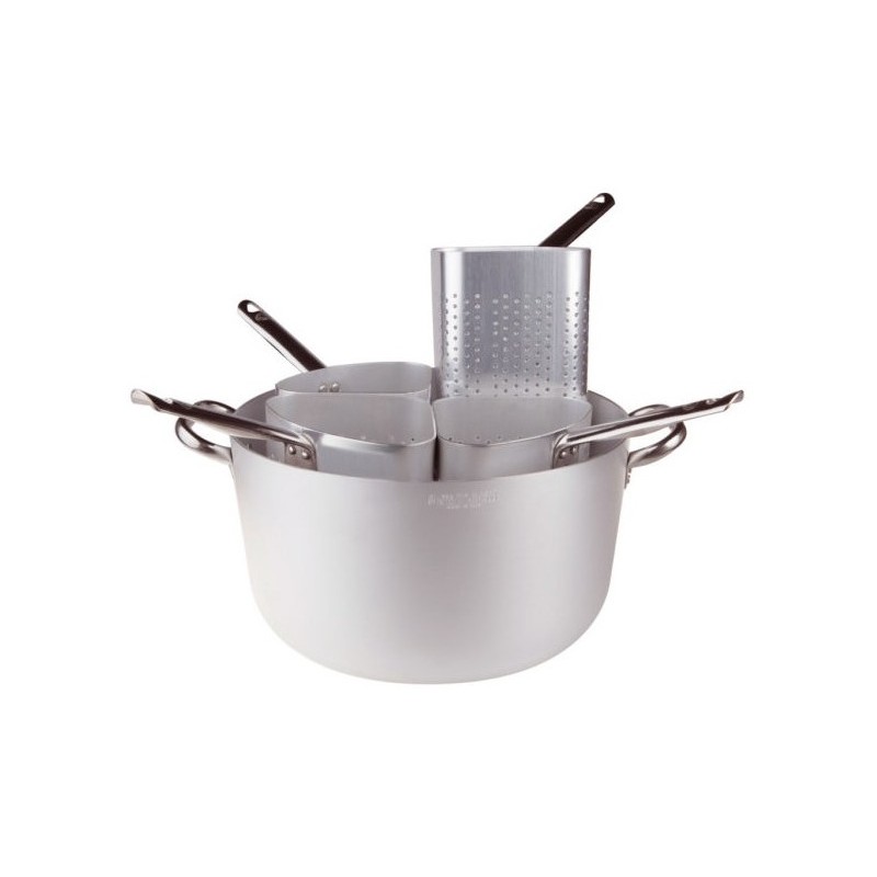 CASS.ALLUMINIO+4 SPICCHI cm 36  - 4532036 | Novalberghiera