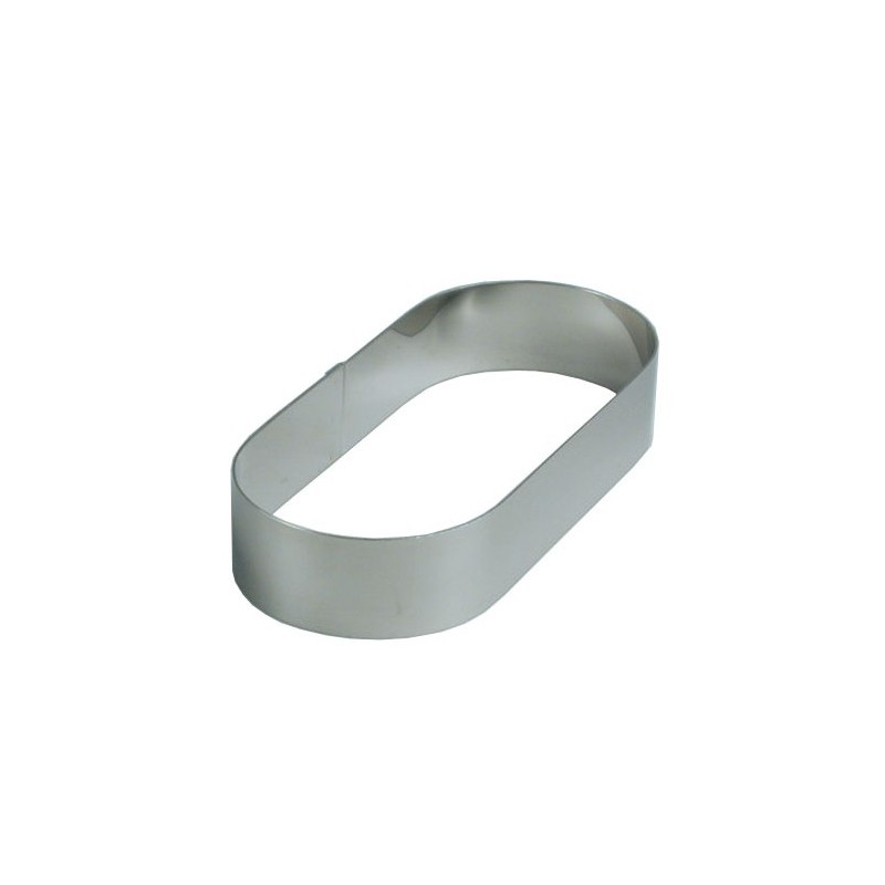 ST OVALE INOX cm 30x26x4h  - 4565030 | Novalberghiera