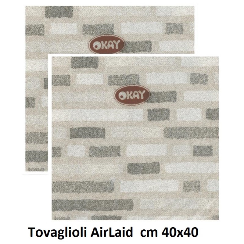 N.900 TOV.li AIRLAID NOIR cm 40x40  - 4724010 | Novalberghiera