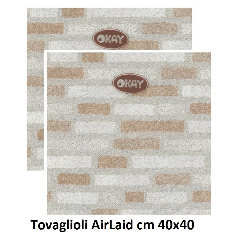 N.900 TOV.li AIRLAID CARAM cm 40x40  - 4724011 | Novalberghiera