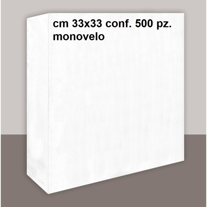 N.500 TOV.li 33x33 BI. 1V.(12)  - 480000 | Novalberghiera
