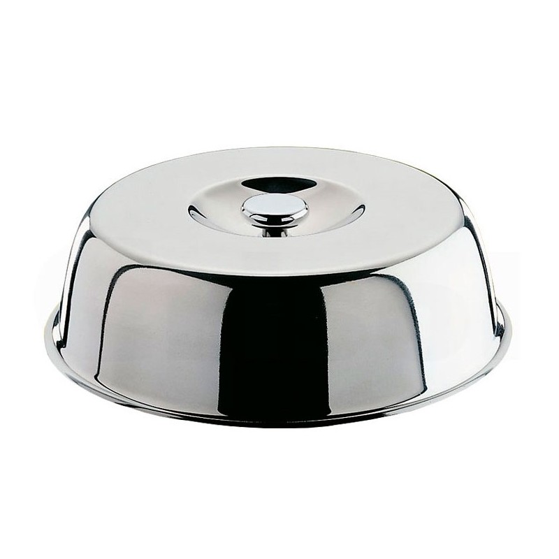 CLOCHE INOX C/POMOLO cm 25  - 4829025 | Novalberghiera