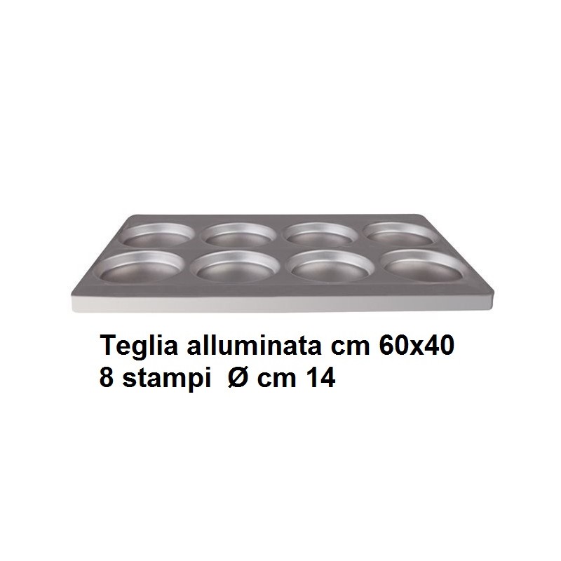 TEGLIA 60x40 -8 STAMPI Øcm14  - 5092008 | Novalberghiera