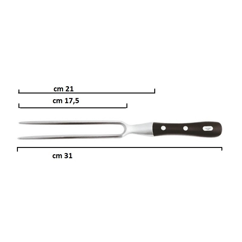 FORCHETTONE FORGIATO cm 31  - 5242017 | Novalberghiera