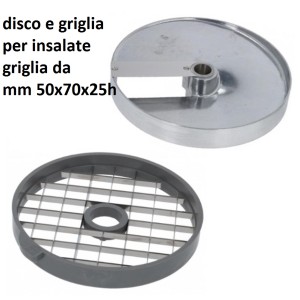 DISCO + GRIGLIA x INSALATE mm50x70  - 5277009 | Novalberghiera