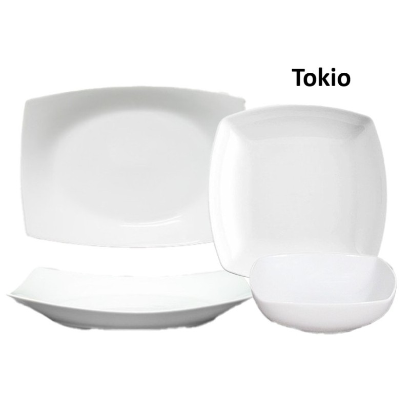 SERIE TAVOLA TOKIO BIANCO  - 5392999 | Novalberghiera