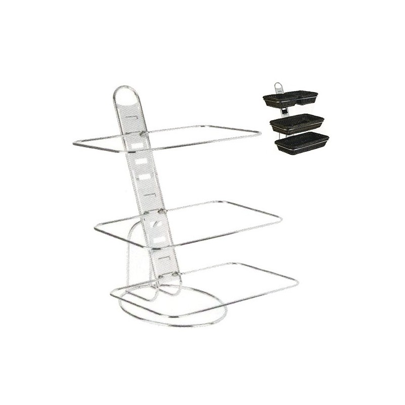 SUPPORTO BUFFET 3 PIANI 1/1  - 5404013 | Novalberghiera