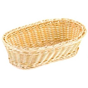 CESTO RATTAN/S OVALE 24x17  - 5424004 | Novalberghiera