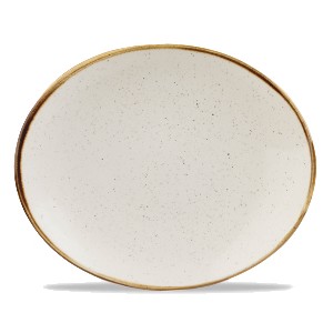 WHITE PIATTO OVALE.cm 19  - 5487619 | Novalberghiera