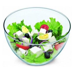 CIOTOLA VETRO BORO cm 22x13h  - 5559022 | Novalberghiera