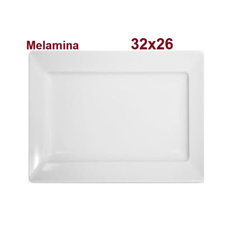 VASSOIO MELAMINA BI.cm 32x26  - 5682012 | Novalberghiera