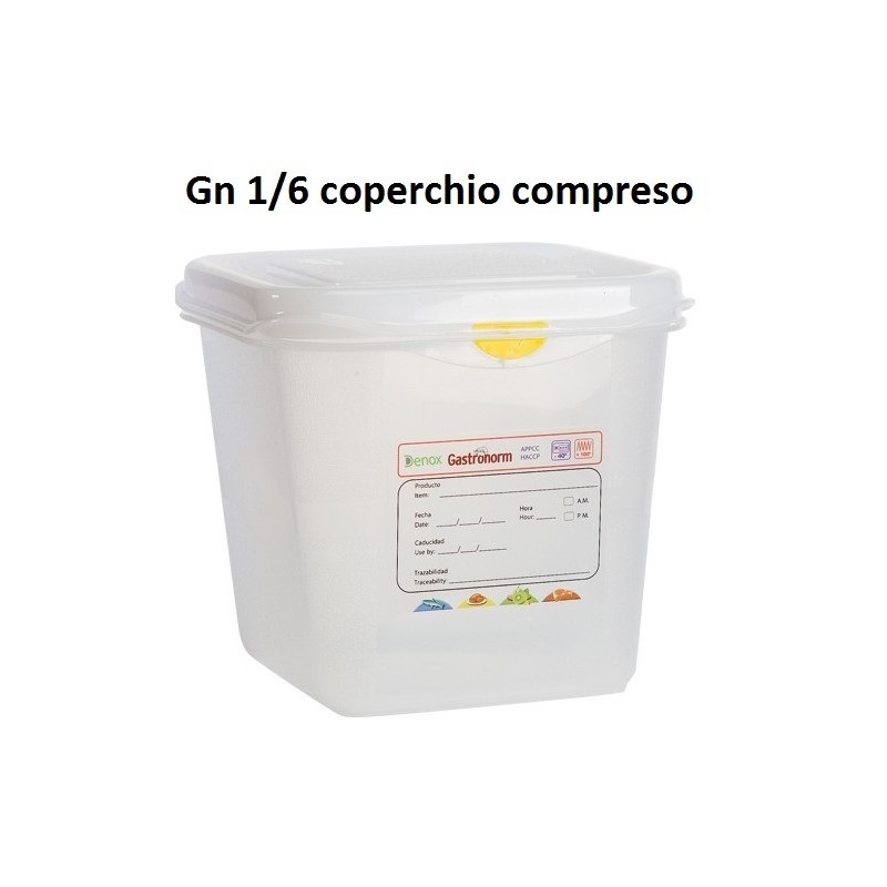 VASCA GN 1/6 POLIPR.C/COPERCHIO  - 5705999 | Novalberghiera