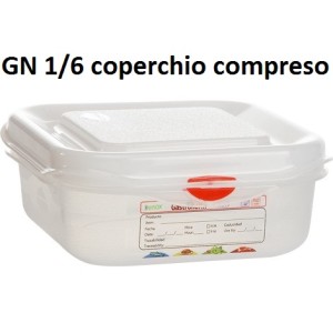 VASCA GN 1/6x6h POLIPR.C/COP.  - 5705006 | Novalberghiera