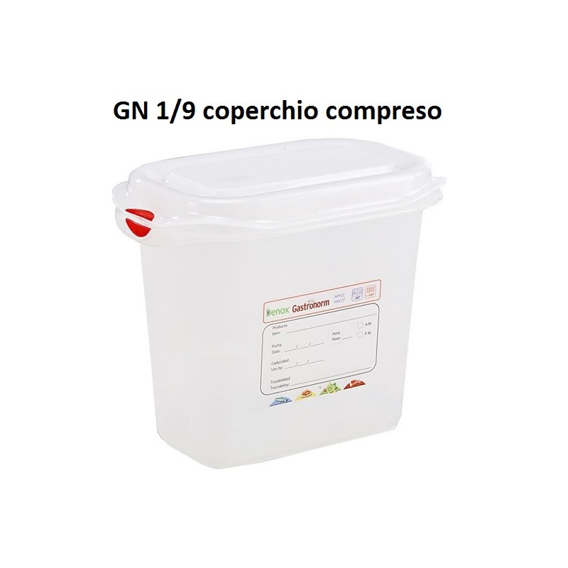 VASCA GN 1/9 POLIPR.C/COPERCHIO  - 5706999 | Novalberghiera