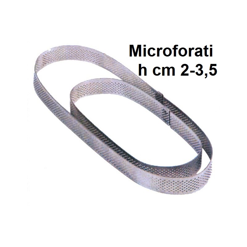 OVALE.INOX MICROF.h cm 2 e cm 3,5  - 5819999 | Novalberghiera