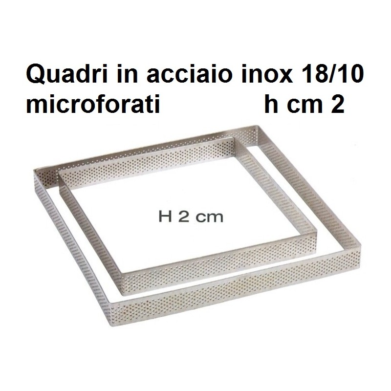 QUADRO INOX MICROF.h cm 2  - 5822999 | Novalberghiera