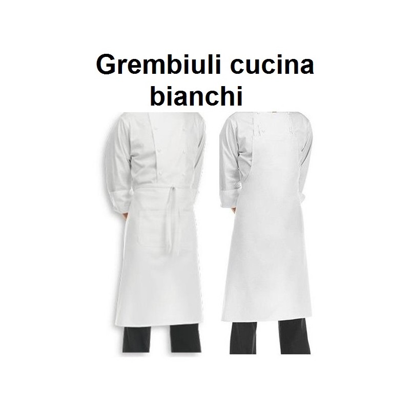 GREMBIULI CUCINA BIANCHI  - 587999 | Novalberghiera