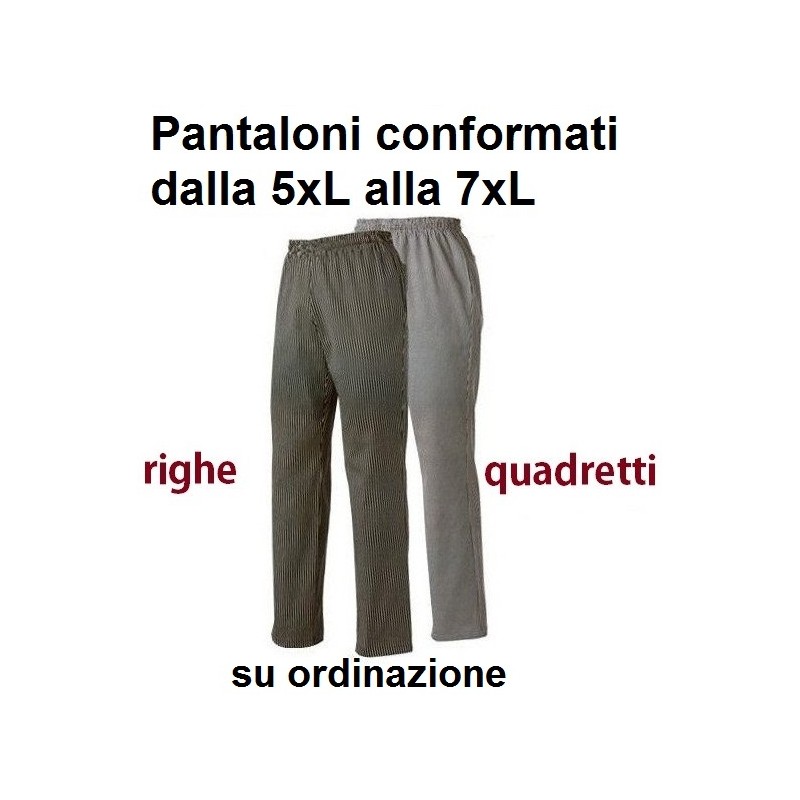 PANTALONI CUOCO CONFORMATI  - 600999 | Novalberghiera