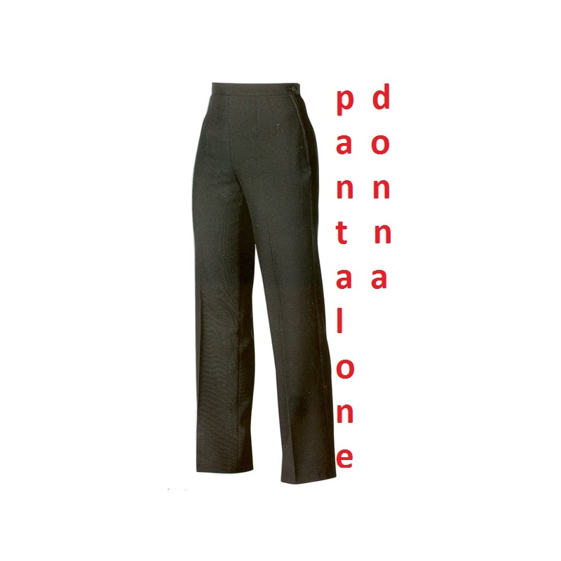 PANTALONE DONNA NERO  - 624999 | Novalberghiera