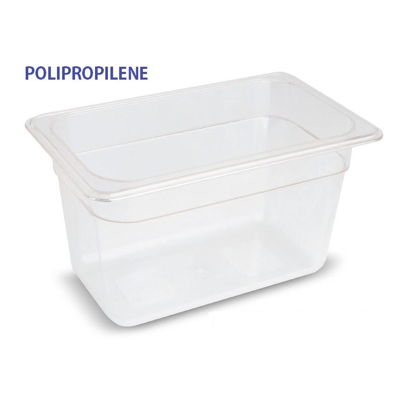 VASCA POLIPROP.GN 1/4x20h - lt.4,8  - 7103020 | Novalberghiera