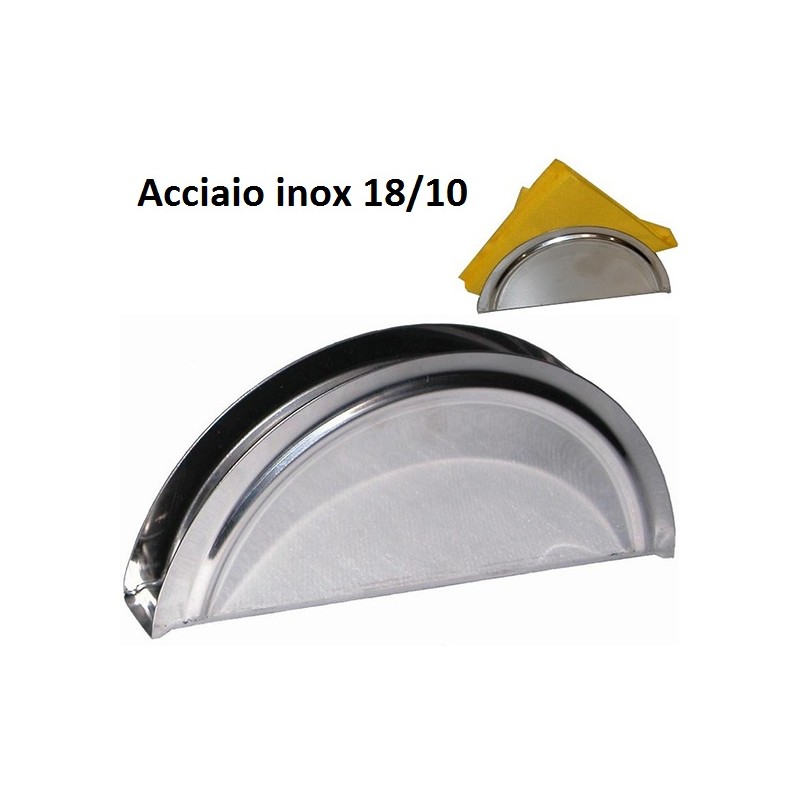 PORTATOVAGLIOLI INOX  18/10  - 772001 | Novalberghiera