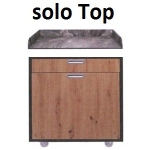 TOP PIANO LAVORO cm 80  - 900020 | Novalberghiera