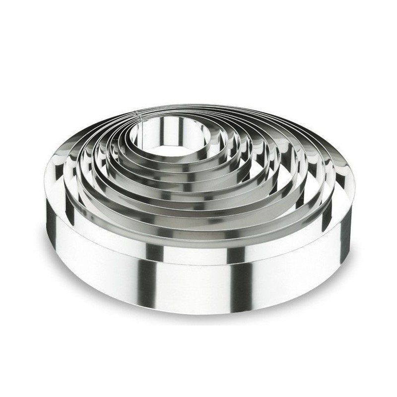 ANELLO INOX Øcm12x4h  - 991012 | Novalberghiera