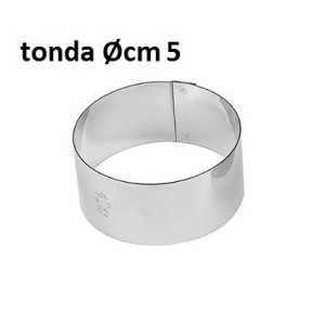 N.6 MONACHELLE TONDE Øcm 5  - 996002 | Novalberghiera