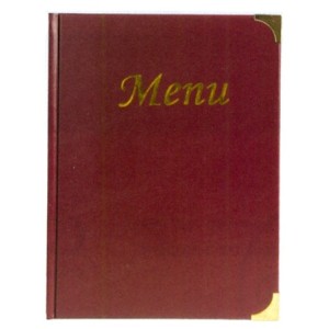 MENU BASIC BORDEAUX A4  - 3493011 | Novalberghiera