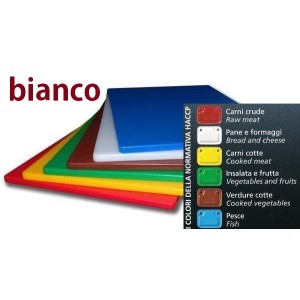 TAGLIERE GN bianco 53x32,5x2  - 4779053 | Novalberghiera